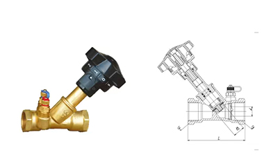 河南SP15F-25T黃銅雙位調節平衡閥